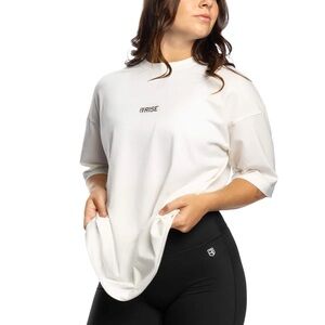 NWT SIZE XL Women's White Short Sleeve Tee